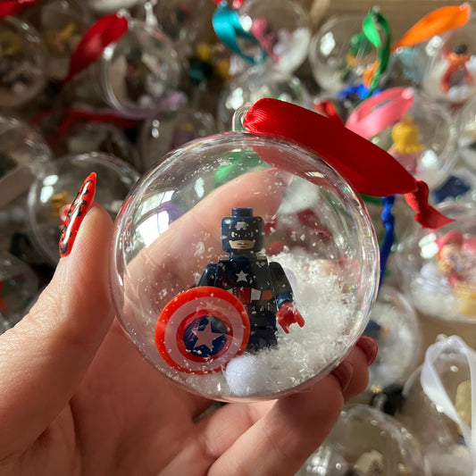 Superhero Christmas Bauble