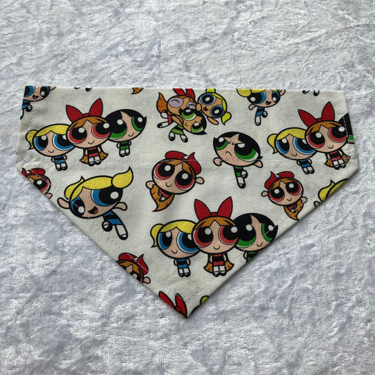 Cartoon Girls Dog Bandana
