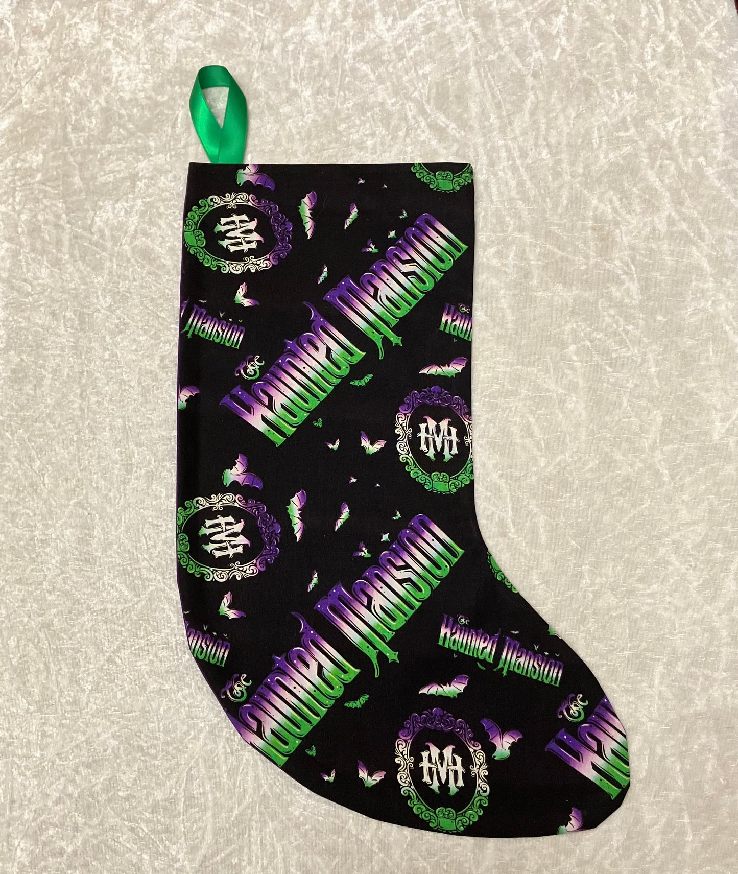 Mansion Christmas Stocking