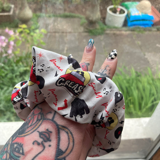 50s Musical Scrunchie
