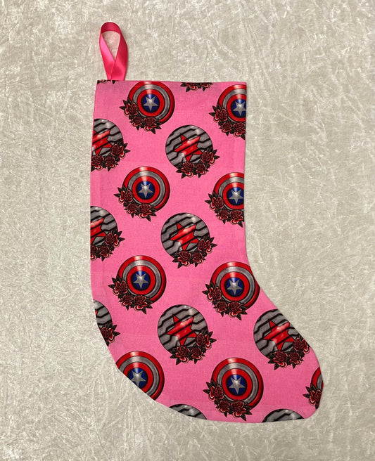 Superhero Christmas Stocking