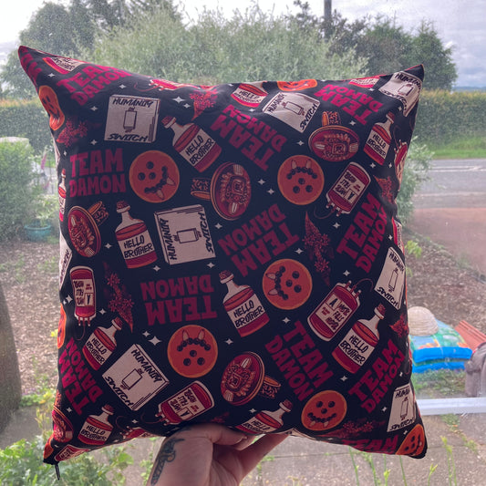 Team Damon Cushion Cover