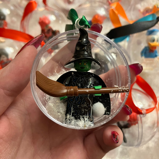 Musical Witch Christmas Bauble