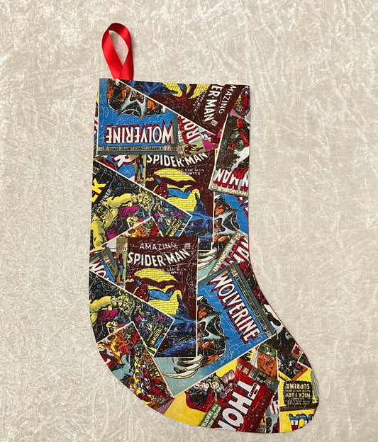 Superhero Christmas Stocking