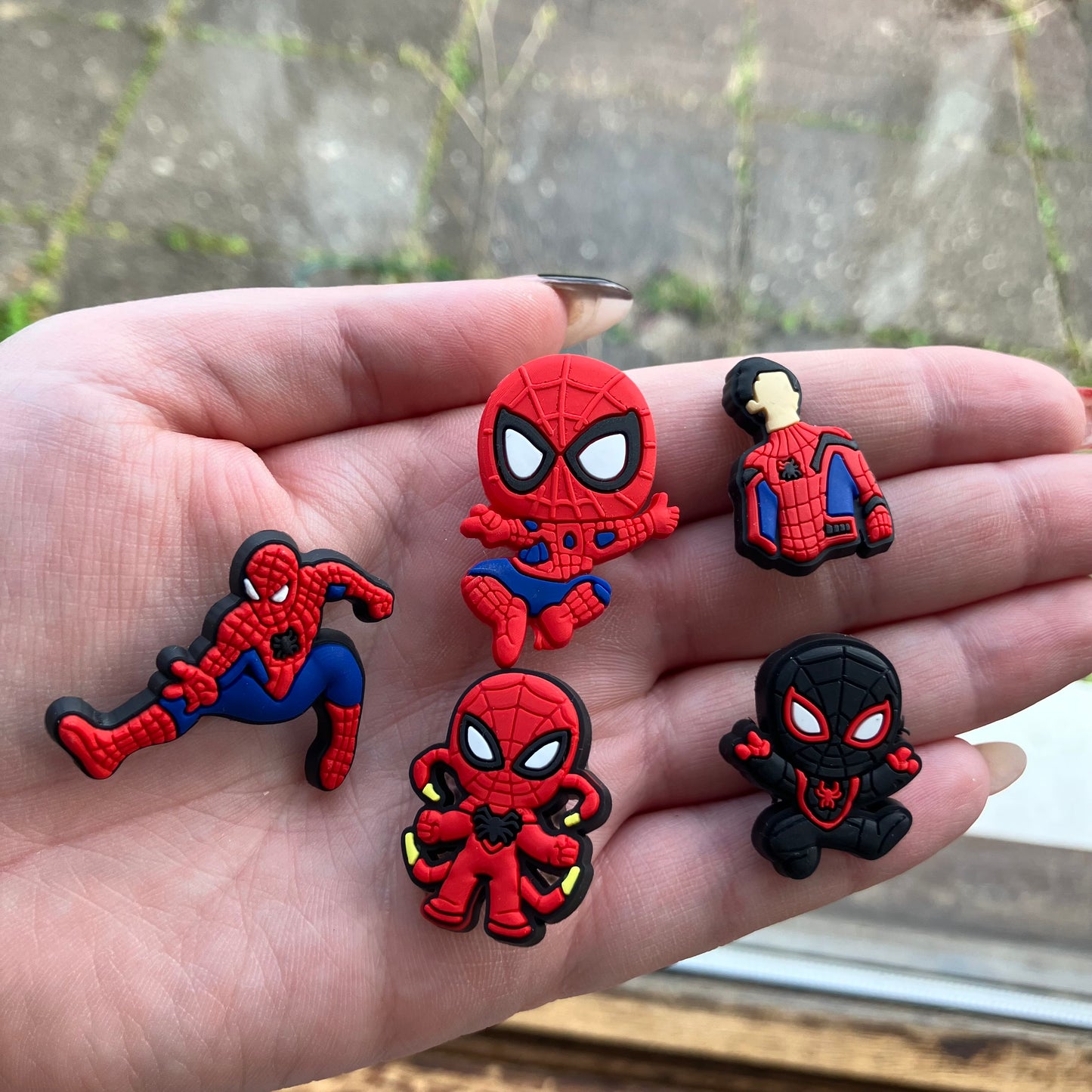 Superhero Shoe Charms