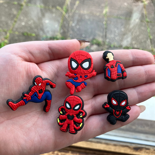 Superhero Shoe Charms