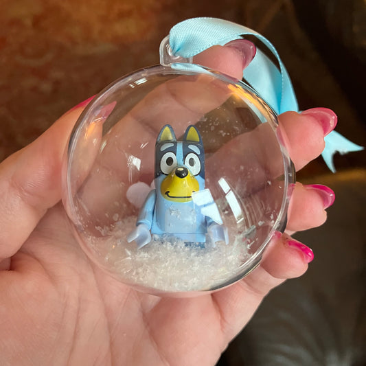 Cartoon Dog Christmas Bauble