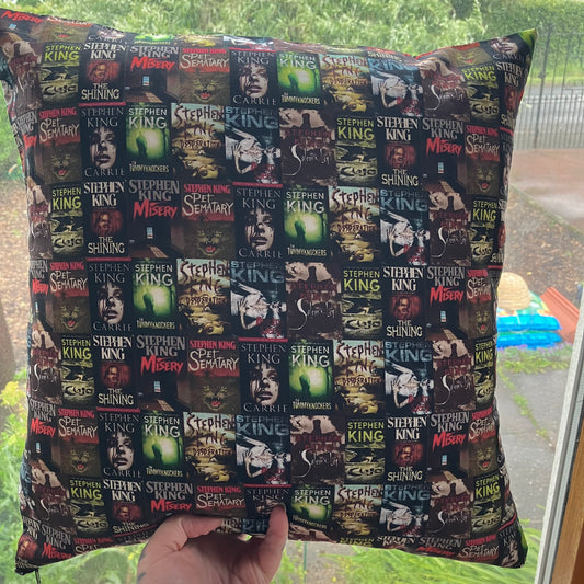 Horror Books Cushion Cover