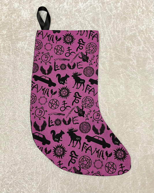 Supernatural Christmas Stocking