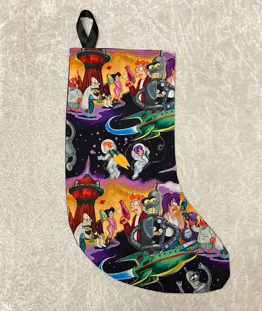Cartoon Christmas Stocking
