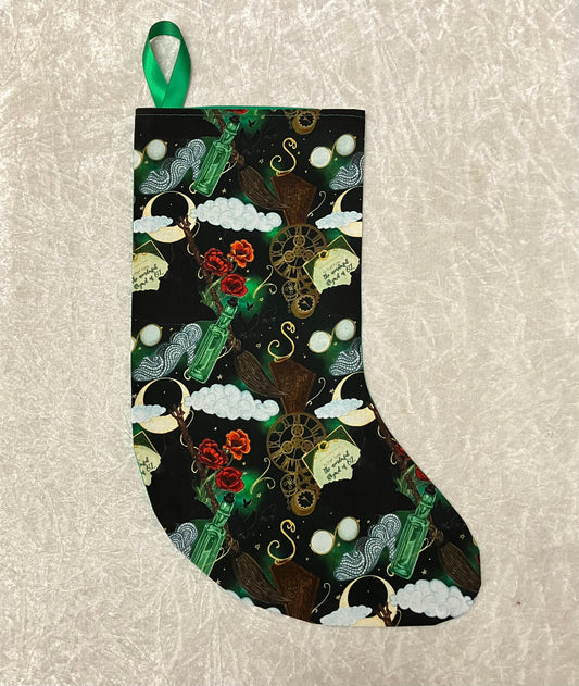 Musical Witch Christmas Stocking
