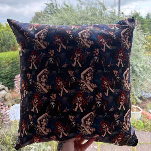 Spooky Girl Cushion Cover