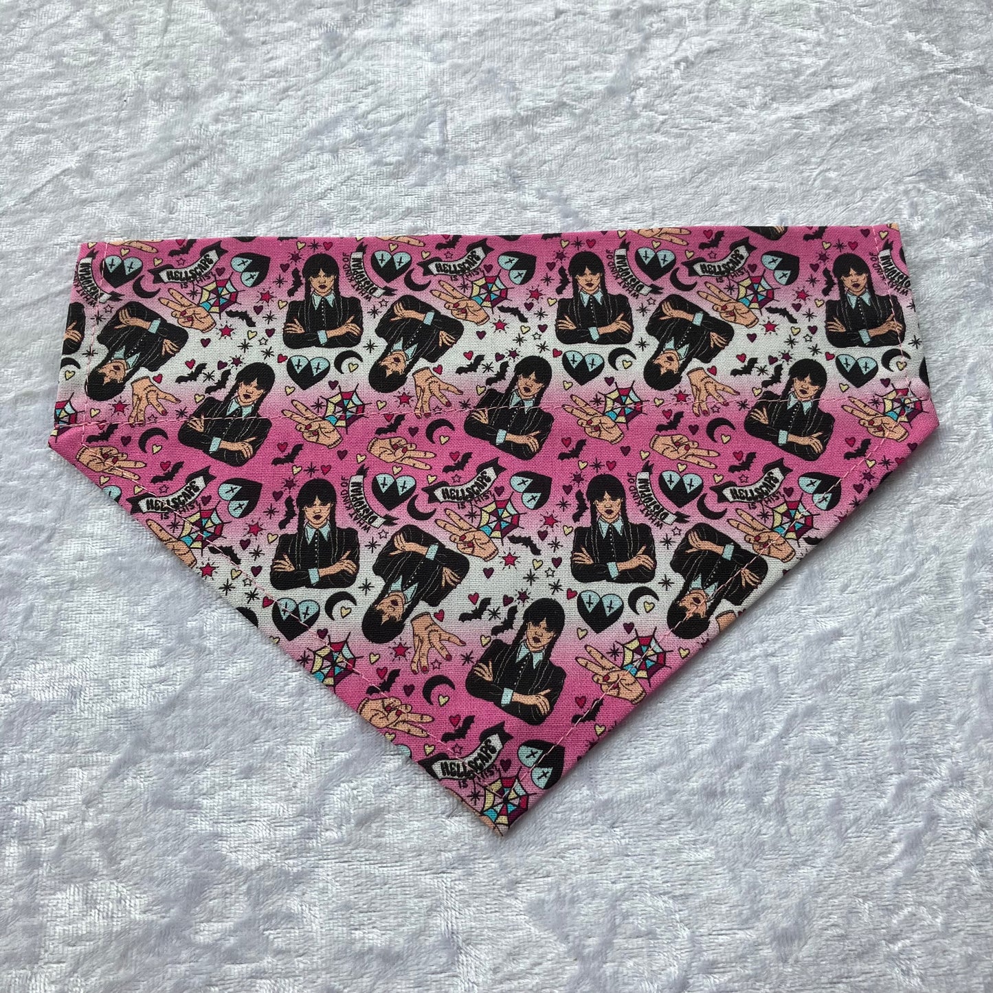 Spooky Girl Dog Bandana