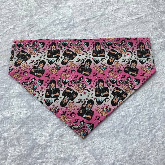 Spooky Girl Dog Bandana