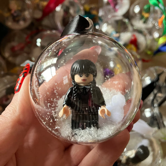 Spooky Girl Christmas Bauble