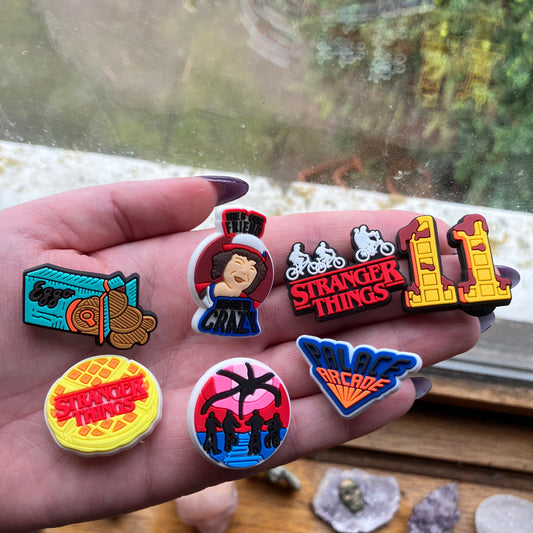 Stranger Shoe Charms