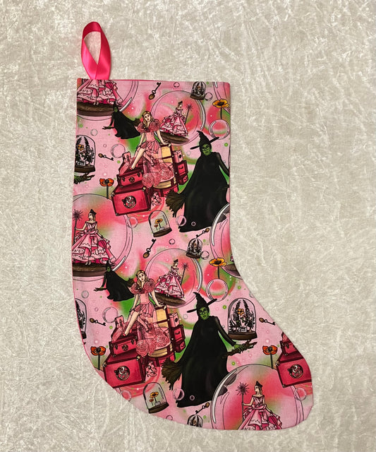 Musical Witch Christmas Stocking