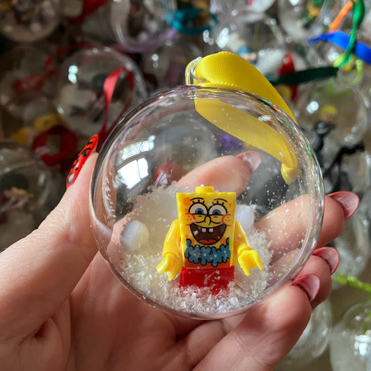 Sponge Christmas Bauble