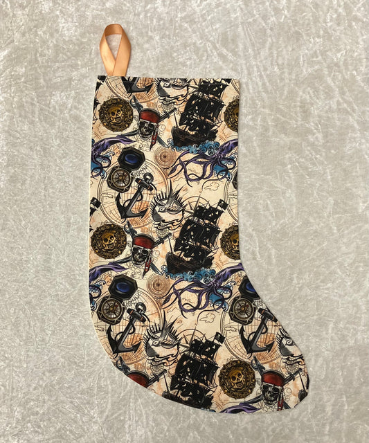 Pirates Christmas Stocking