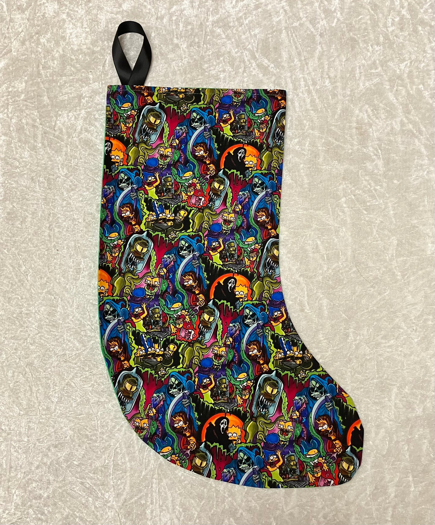 Cartoon Christmas Stocking