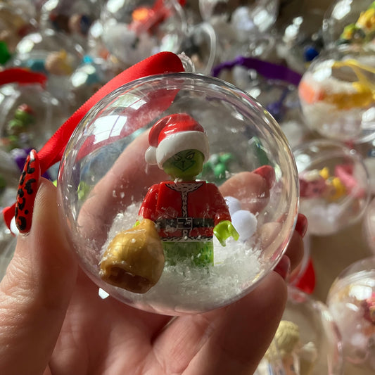 Green Who Christmas Bauble
