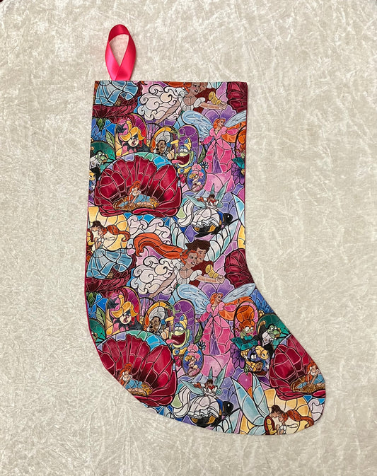 Cartoon Christmas Stocking