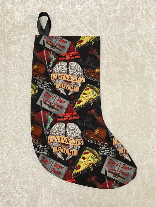 Zombie Christmas Stocking