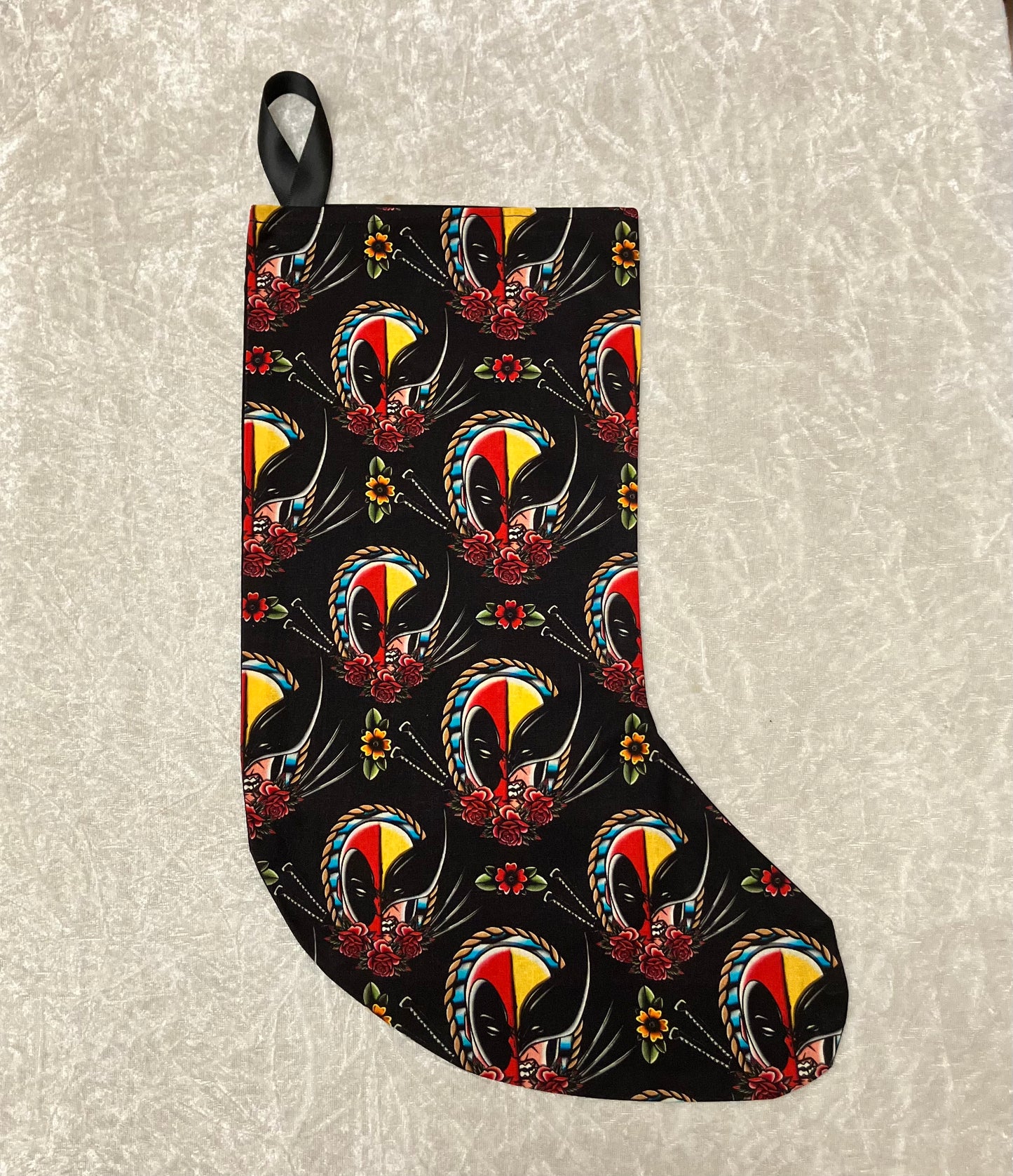 Superhero Christmas Stocking