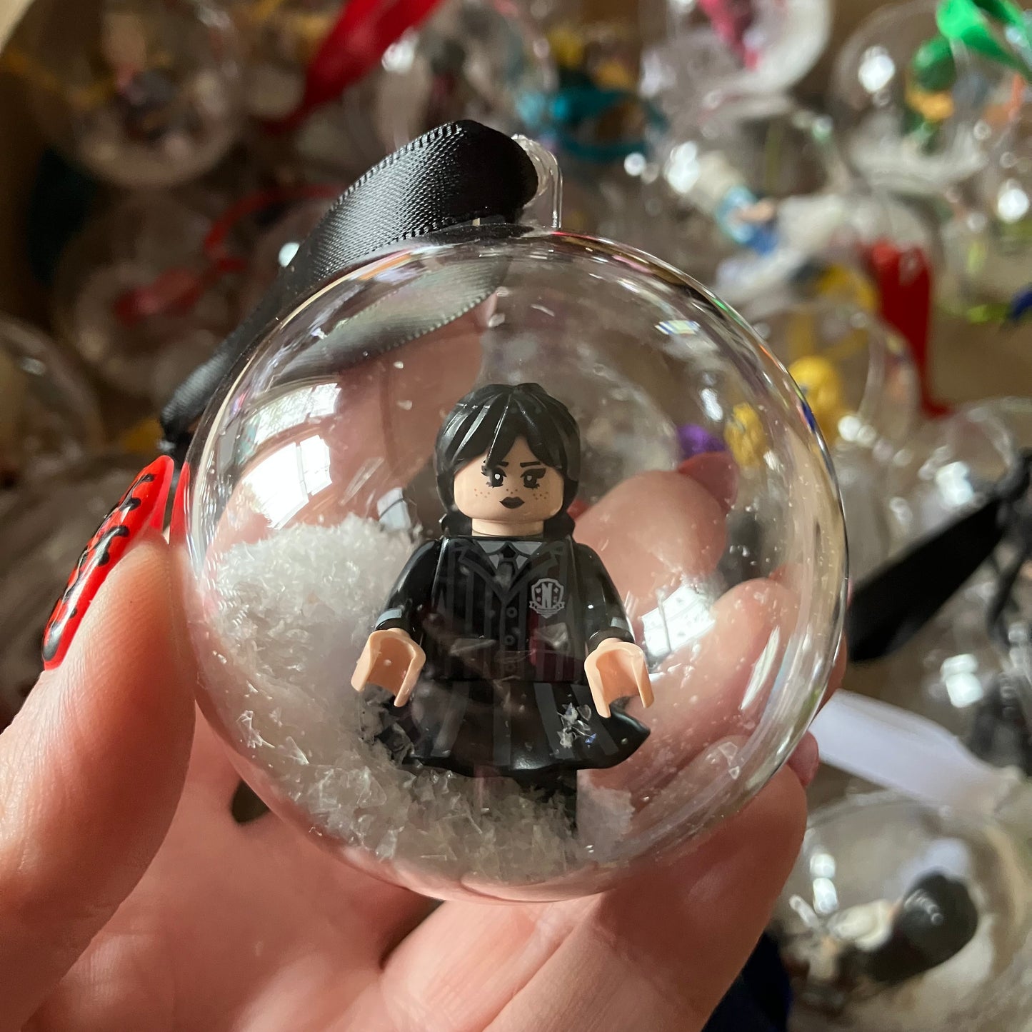Spooky Girl Christmas Bauble