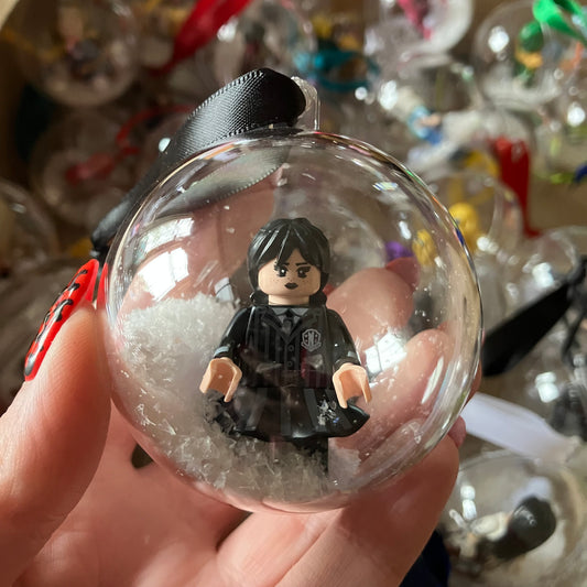 Spooky Girl Christmas Bauble