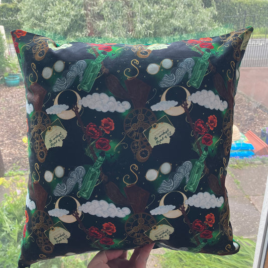 Musical Witch Cushion Cover