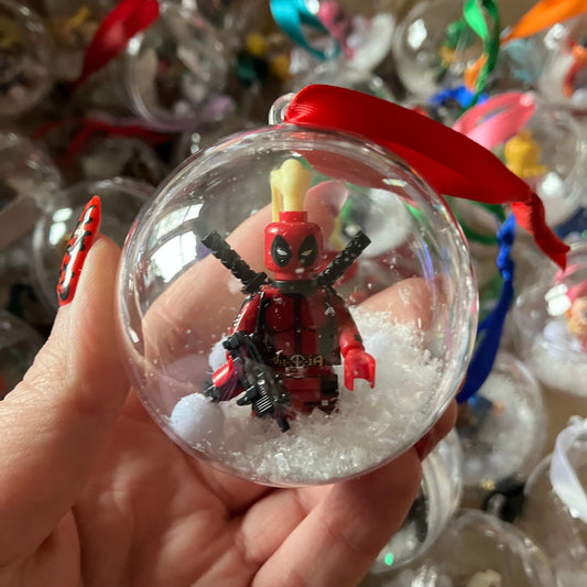 Superhero Christmas Bauble