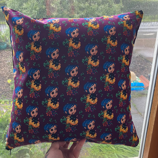 Spooky Girl Cushion Cover