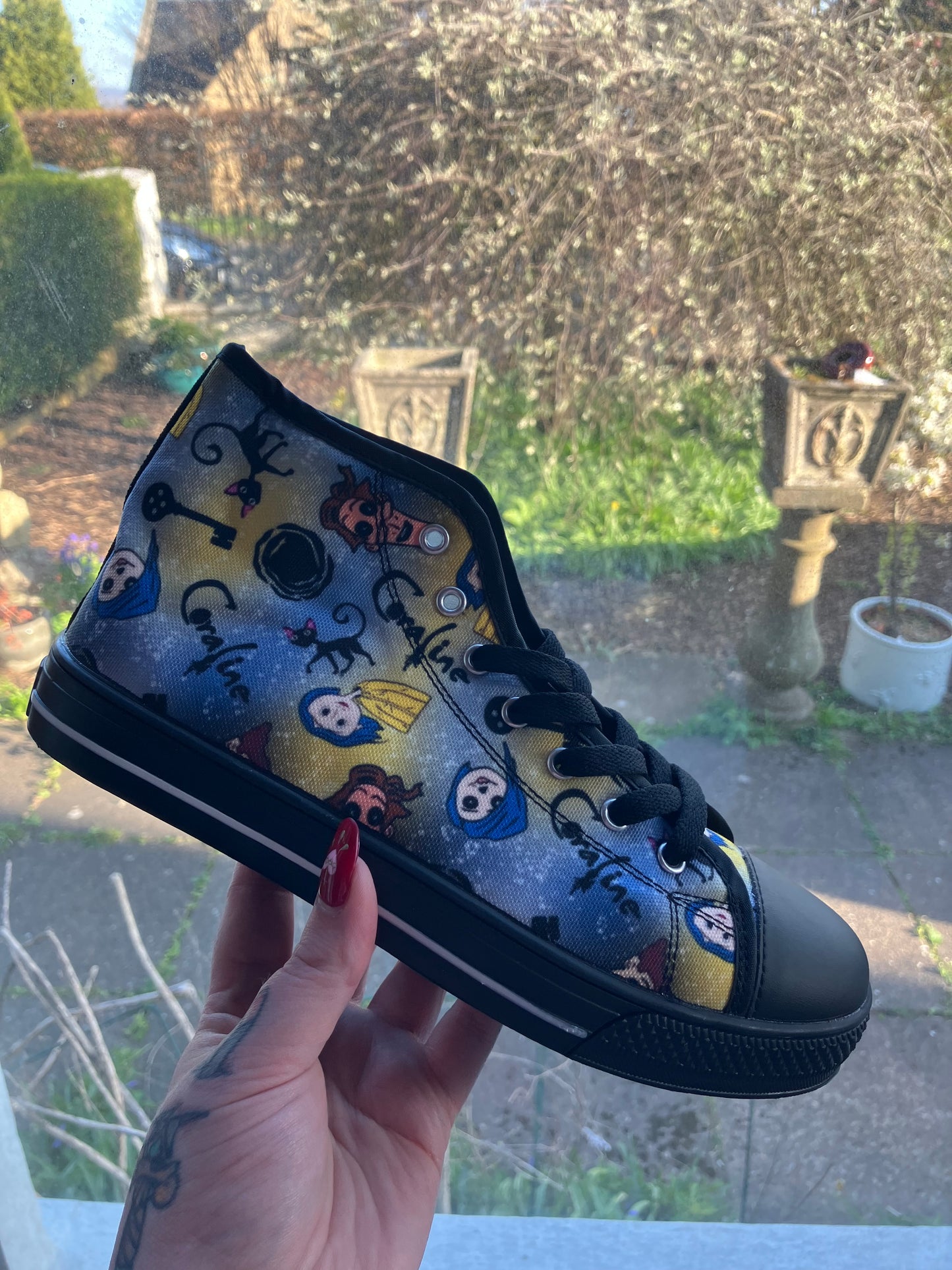 Spooky Girl High Tops