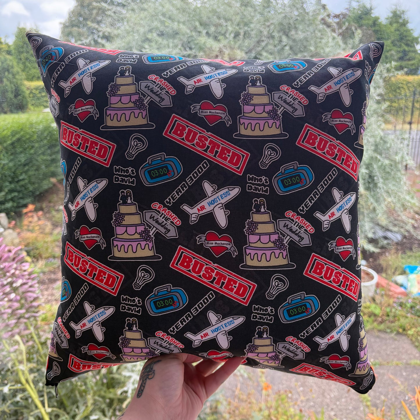 Band Cushion Cover