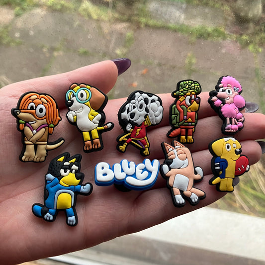 Cartoon Dog Shoe Charms
