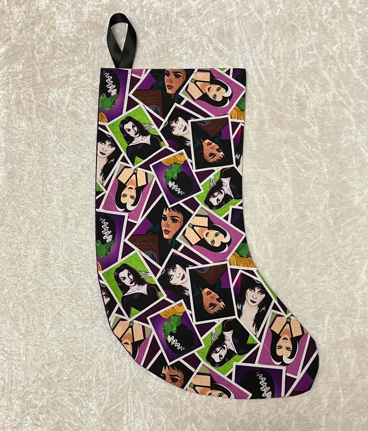 Spooky Women Christmas Stocking