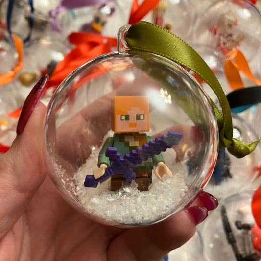 Mine Game Christmas Bauble