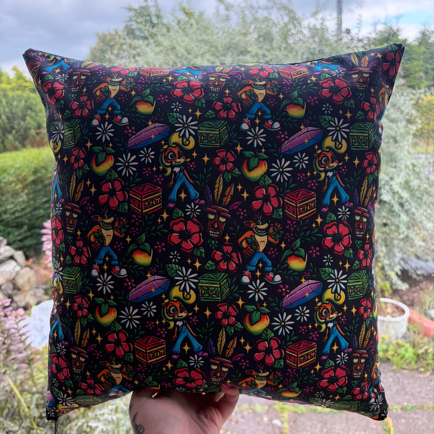 Crash Game Cushion Cover