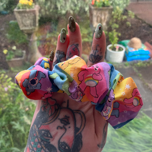 Cartoon Bear Scrunchie