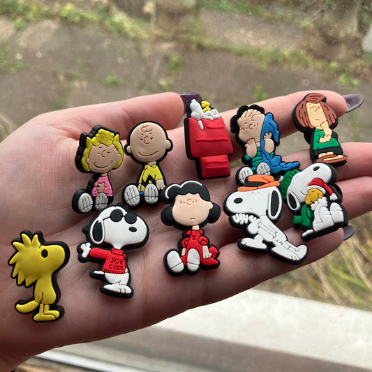 Cartoon Dog Shoe Charms