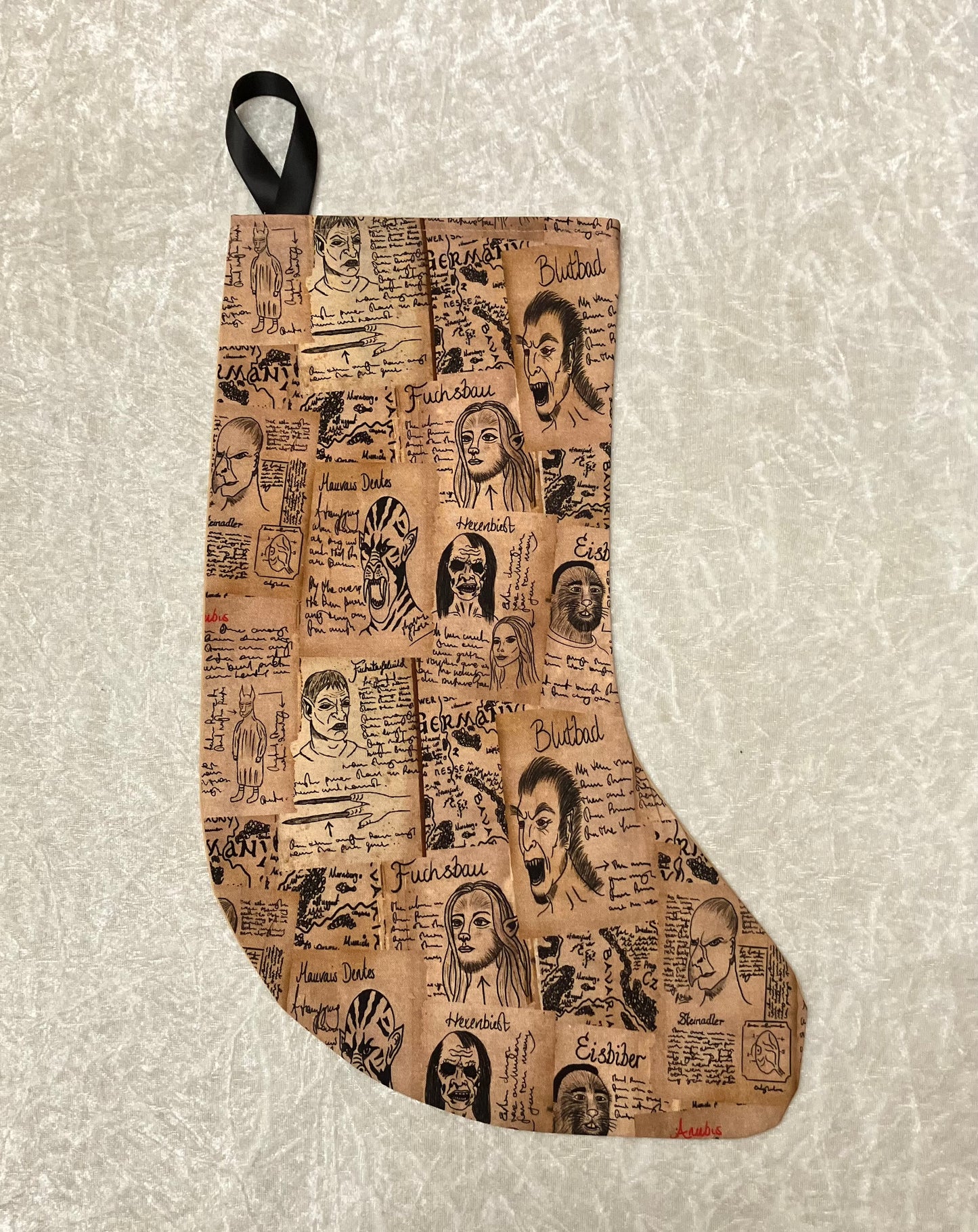 Grimm Christmas Stocking