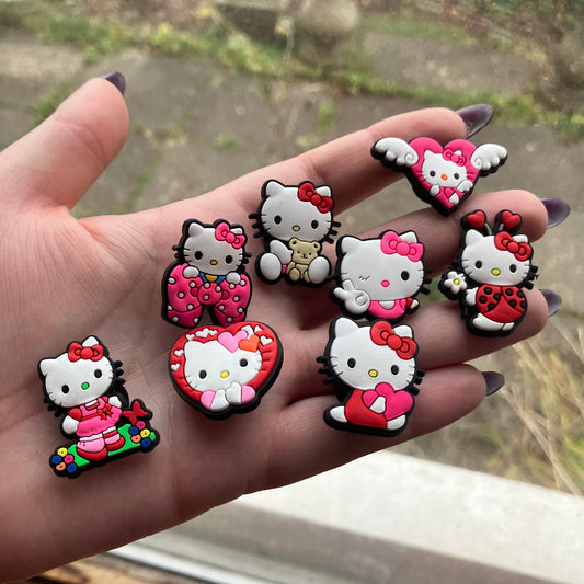 Kitty Shoe Charms