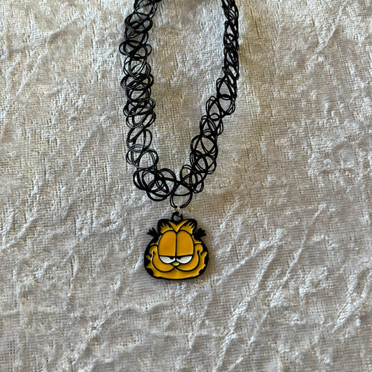 Cartoon Cat Choker