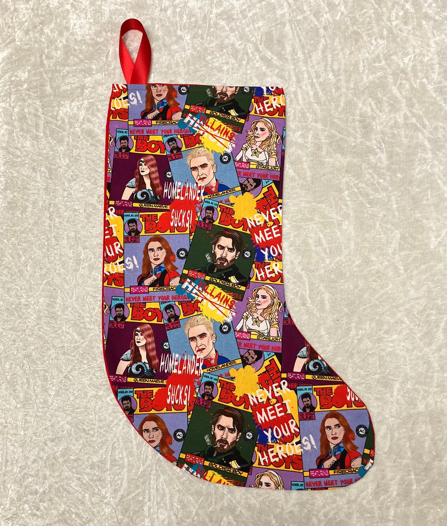 Boys Christmas Stocking