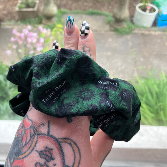 Team Dean Scrunchie