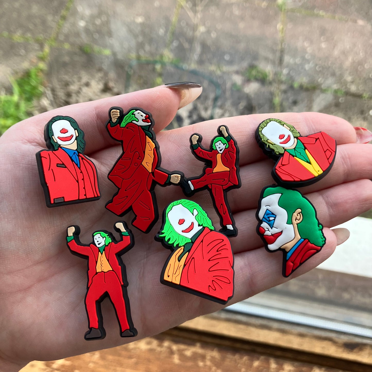 Joker Shoe Charms