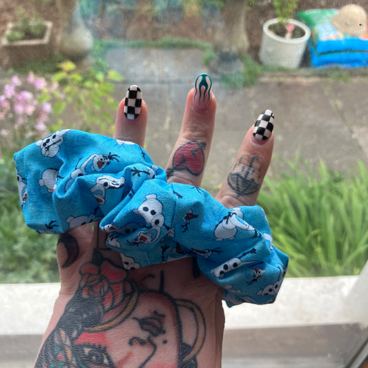 Snowman Scrunchie