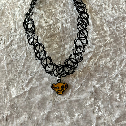 Cartoon Lion Choker