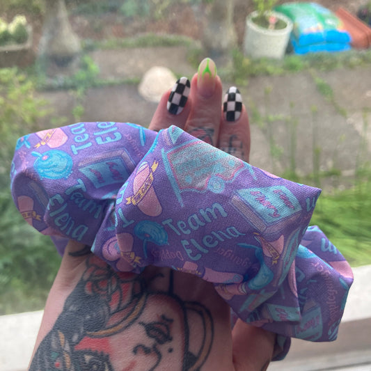 Team Elena Scrunchie